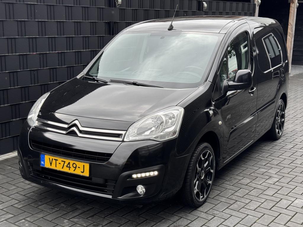 Citroën Berlingo 1.6 BlueHDI 100 BUS S&S| NAVI| 17”| CRUI, Auto's, Bestelauto's, Stof, Gebruikt, Euro 6, 4 cilinders