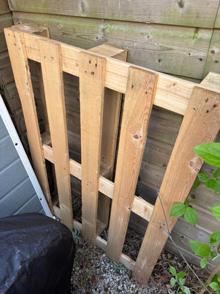 Pallet (circa 114 x 80) - gratis ophalen, Doe-het-zelf en Verbouw, Hout en Planken, Ophalen, Gebruikt, Pallet, Minder dan 200 cm