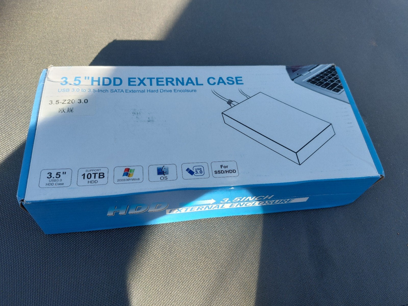 3.5-inch externe harde schijf behuizing, Computers en Software, Ophalen of Verzenden, Nieuw, Harde schijf
