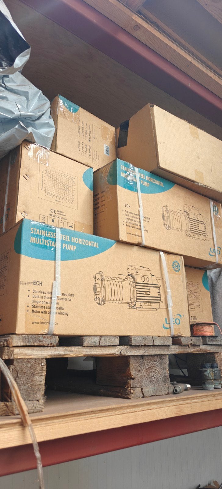 Leo ECH4 hydrofoor drukverhoger pomp, Doe-het-zelf en Verbouw, Overige Doe-het-zelf en Verbouw, Nieuw, Ophalen of Verzenden