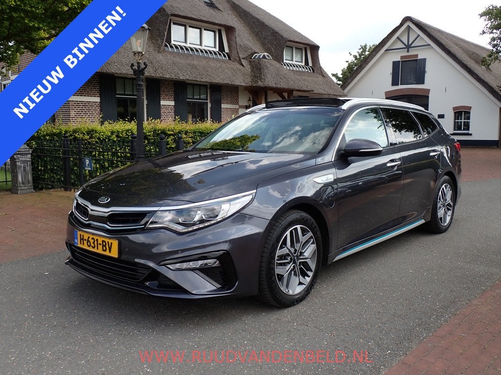 Kia Optima Sportswagon 2.0 GDI PHEV DynamicPlusLine PANODAK/, Gebruikt, Hybride Elektrisch/Benzine, 71 km/l, Automatische klimaatregeling