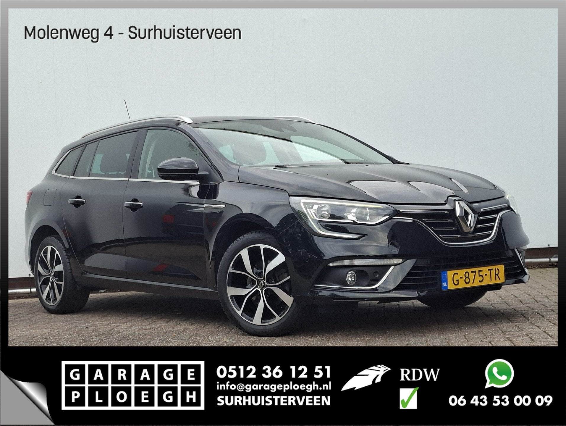 Renault Mégane Estate 1.3 TCe Bose FullNAvi Camera Trekhaak, Auto's, Voorwielaandrijving, Parkeersensor, Gebruikt, 4 cilinders