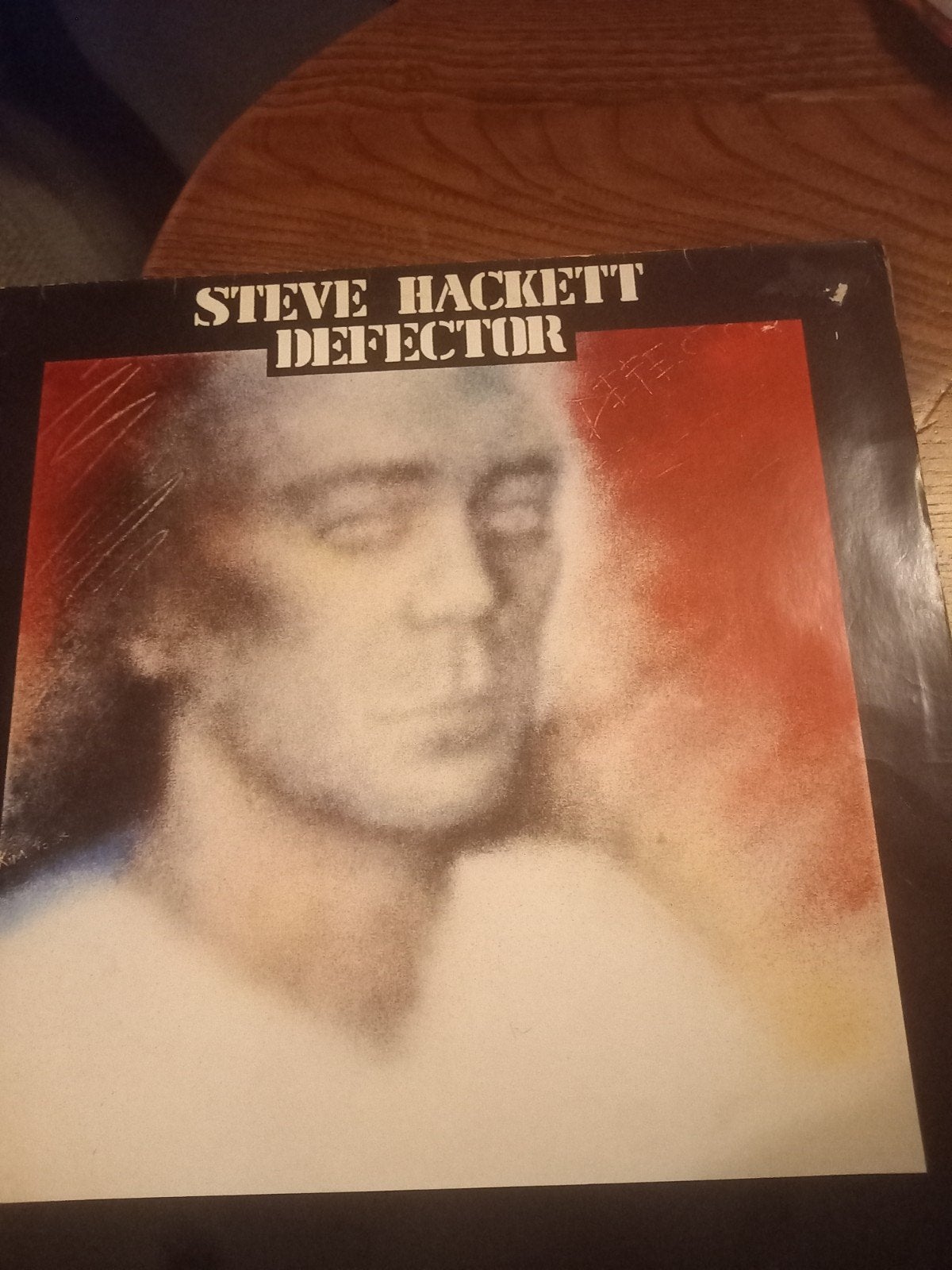 Steve Hackett - Defector LP (1980) - Prog Rock Klassieker, LP, Rock, Gebruikt, Ophalen of Verzenden