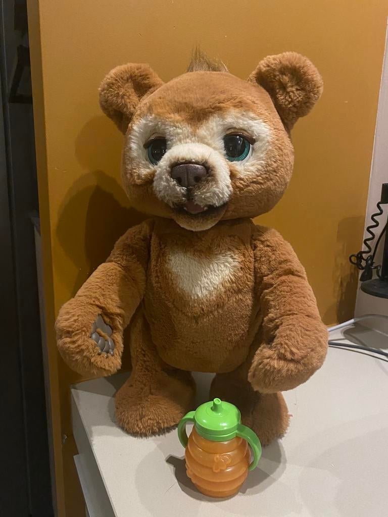 Cubby bear robot for real, Verzamelen, Beren en Cherished Teddies, Zo goed als nieuw, Stoffen beer, Overige merken, Ophalen of Verzenden