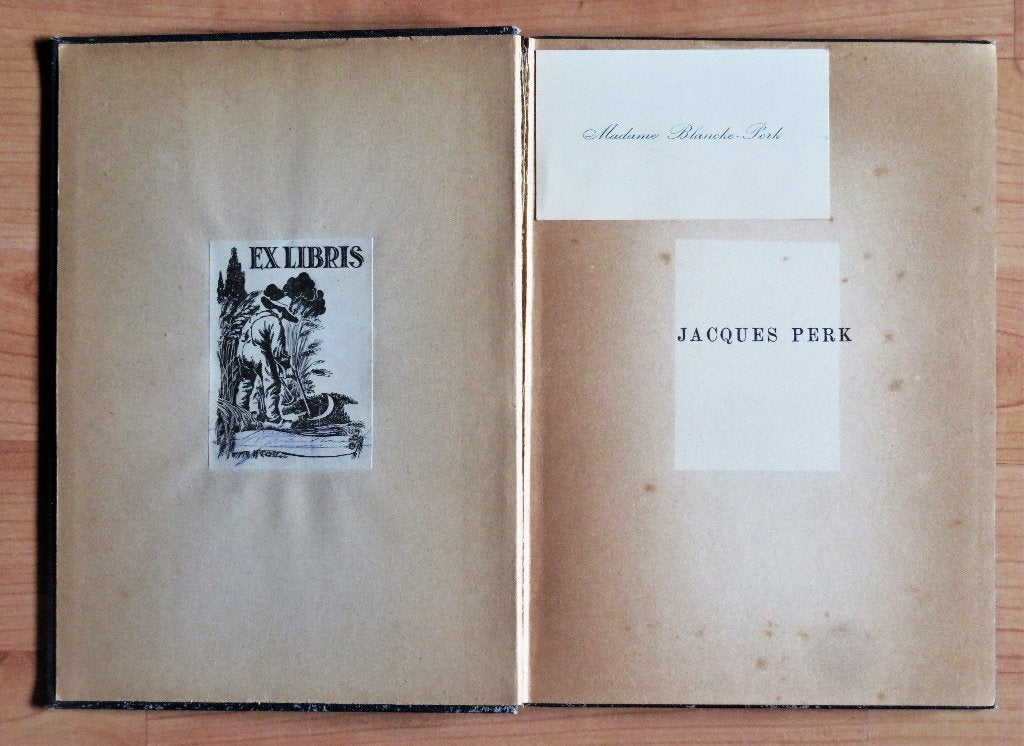 J. Aleida Nijland Jacques Perk: Een studie ( antiek 1906 ), Ophalen of Verzenden, Gelezen