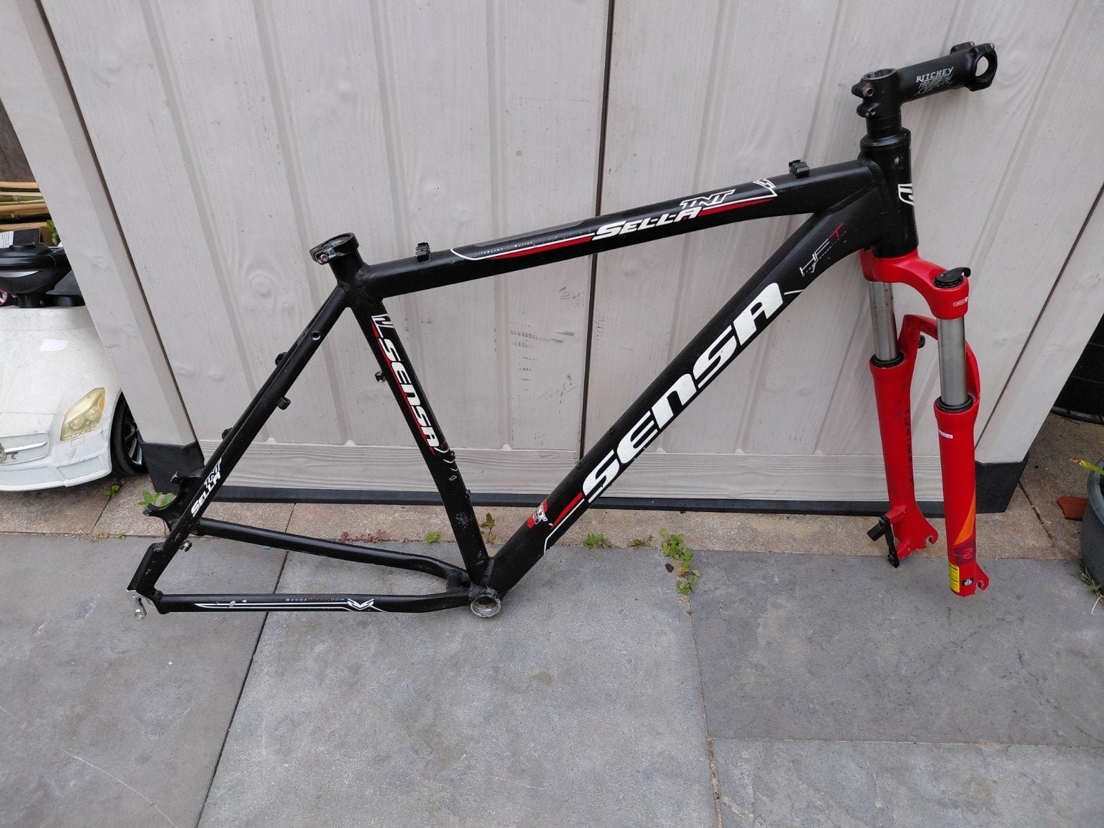 Sensa 29er mtb frame met voorvork, Ophalen, Frame, Gebruikt, Sensa