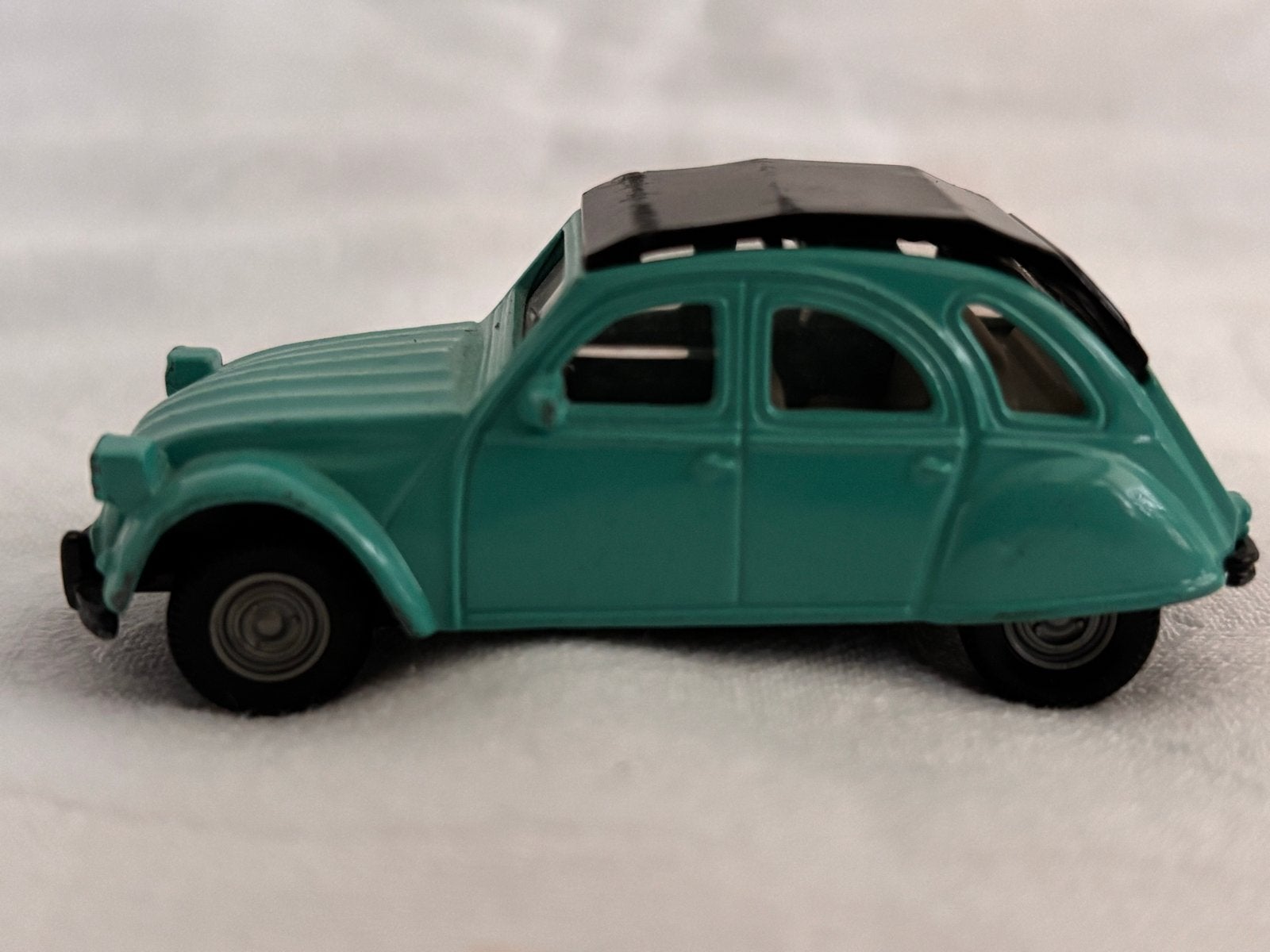 Siku Citroën 2CV 1:60 groen speelgoedauto., Ophalen of Verzenden, Zo goed als nieuw