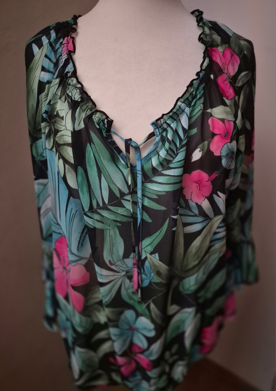 prachtige GERRY WEBER blouse maat XL, Kleding | Dames, Grote Maten, Ophalen of Verzenden, Zo goed als nieuw, Blouse of Tuniek