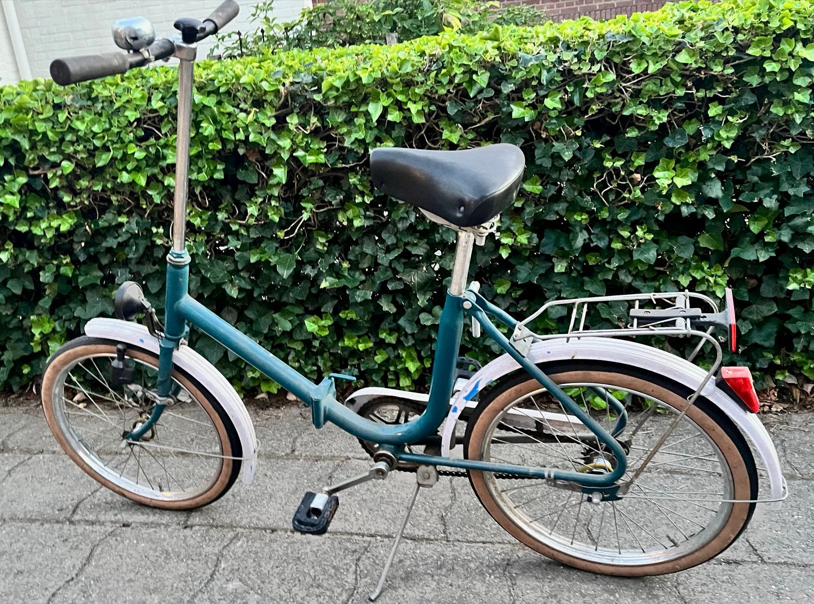 Handige simpele vouwfiets 20 inch - geen versnellingen, Terugtraprem, Gebruikt, Versnellingen, Dames