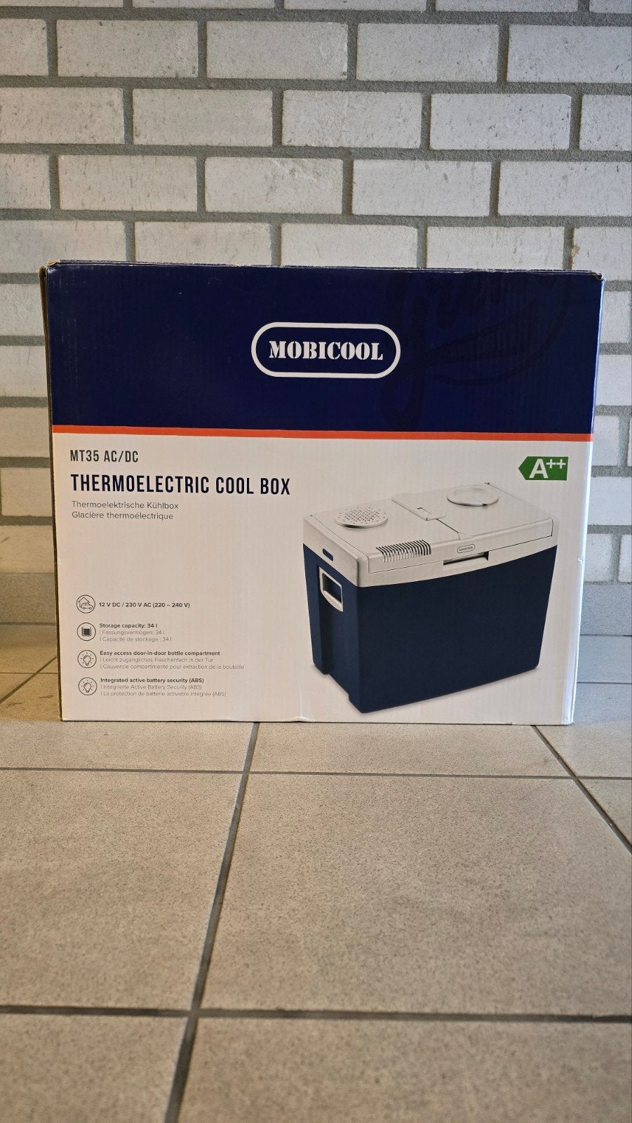 Mobicool electrische koelbox 34L, Ophalen of Verzenden, Zo goed als nieuw, Elektrisch