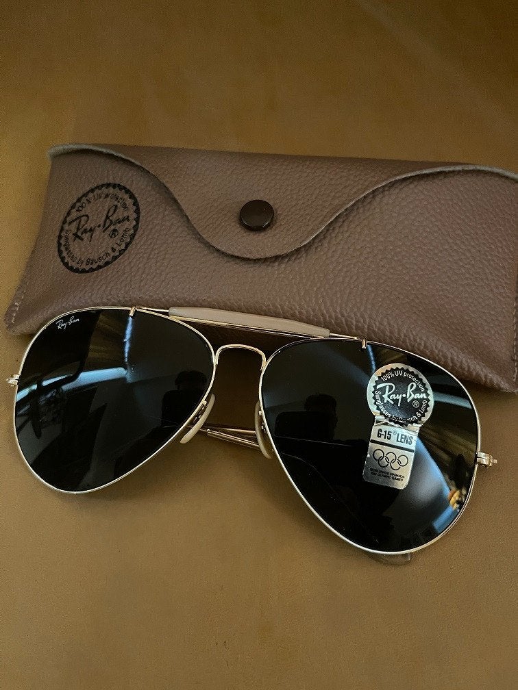 Vintage B&L Ray-Ban Outdoorsman Aviator 62mm zonnebril O10, Sieraden, Tassen en Uiterlijk, Zonnebrillen en Brillen | Heren, Ray-Ban USA