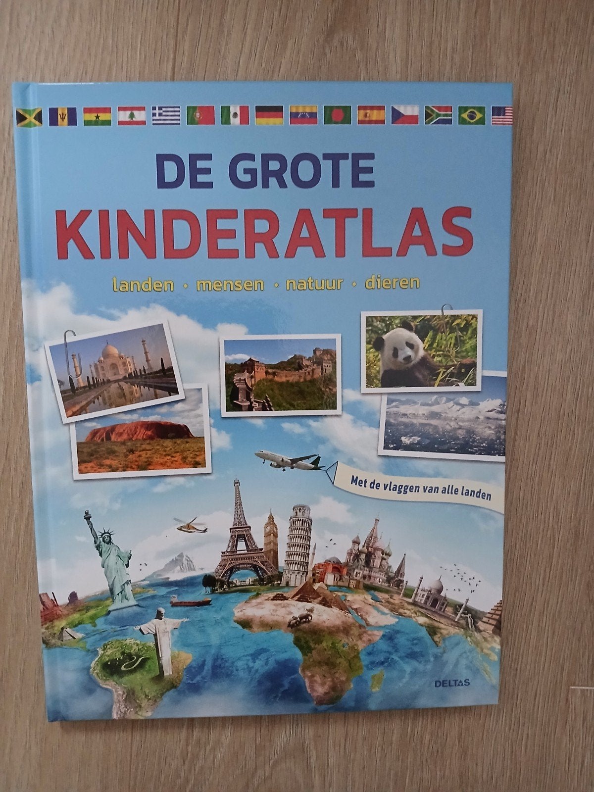 De Grote Kinderatlas - Ontdek de Wereld!, Ophalen of Verzenden, Nieuw, Deltas, 3 tot 4 jaar