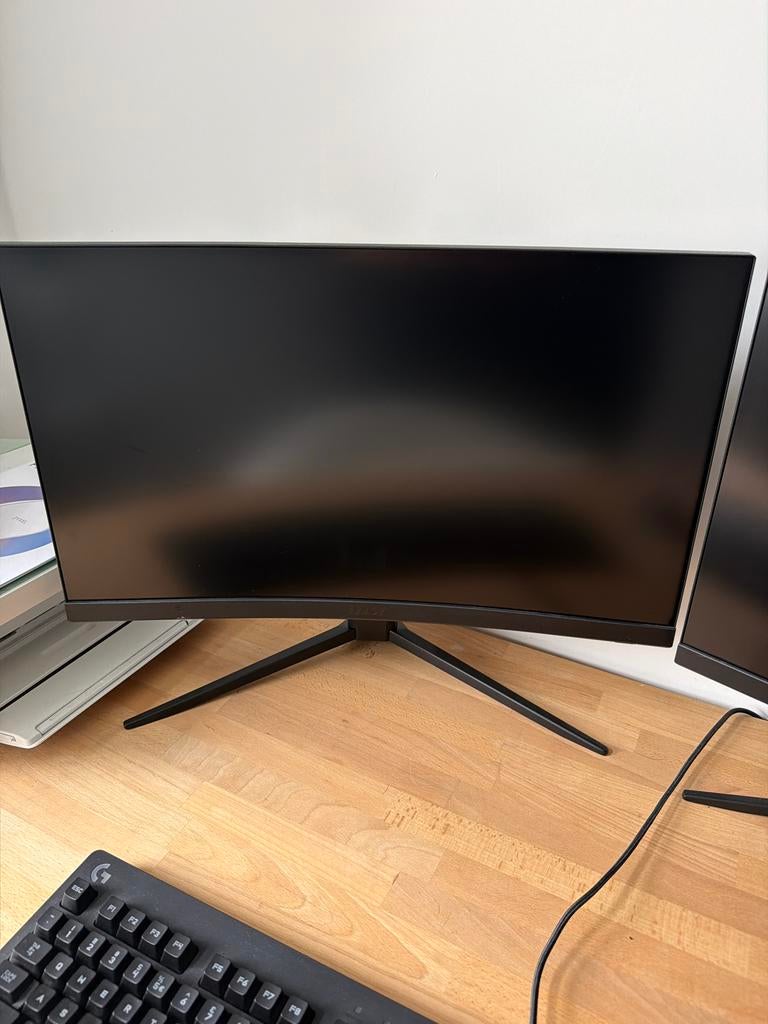 MSI Optix G27C4 Curved Gaming Monitor 2X, Computers en Software, Monitoren, HDMI, Curved, VA, Full HD