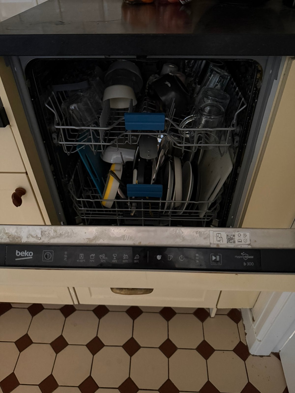 Beko BDIN16430 Inbouw Vaatwasser - Nieuwstaat, Witgoed en Apparatuur, Vaatwasmachines, Ophalen, 60 cm of meer, Eco programma, Zo goed als nieuw