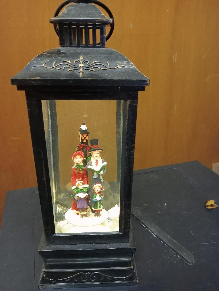 staande kerstlamp met verlichting, Diversen, Kerst, Ophalen of Verzenden, Gebruikt