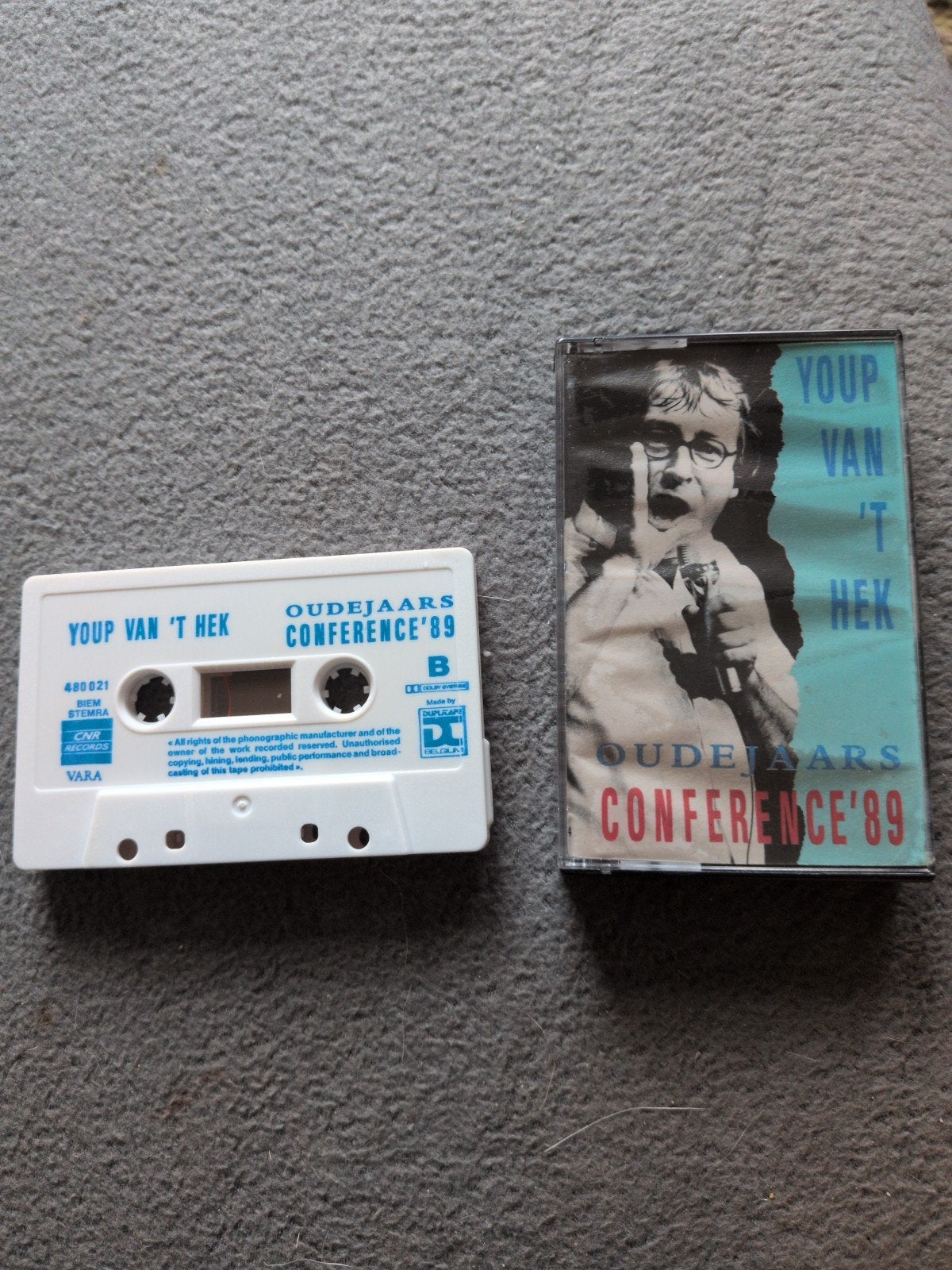 Youp van 't Hek - Oudejaarsconference '89 (Cassette), Cd's en Dvd's, Cassettebandjes, Gebruikt, 1 bandje, Ophalen of Verzenden