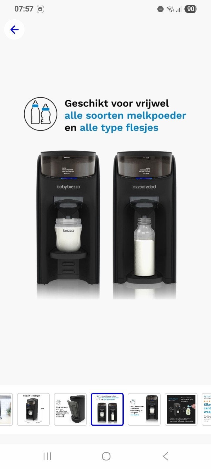 Baby Brezza Formula Pro Advanced Melkfles Maker, Kinderen en Baby's, Babyvoeding en Toebehoren, Ophalen of Verzenden