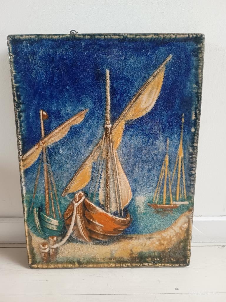 Karlsruher Majolika Duitsland Vintage keramiek, Antiek en Kunst, Ophalen of Verzenden
