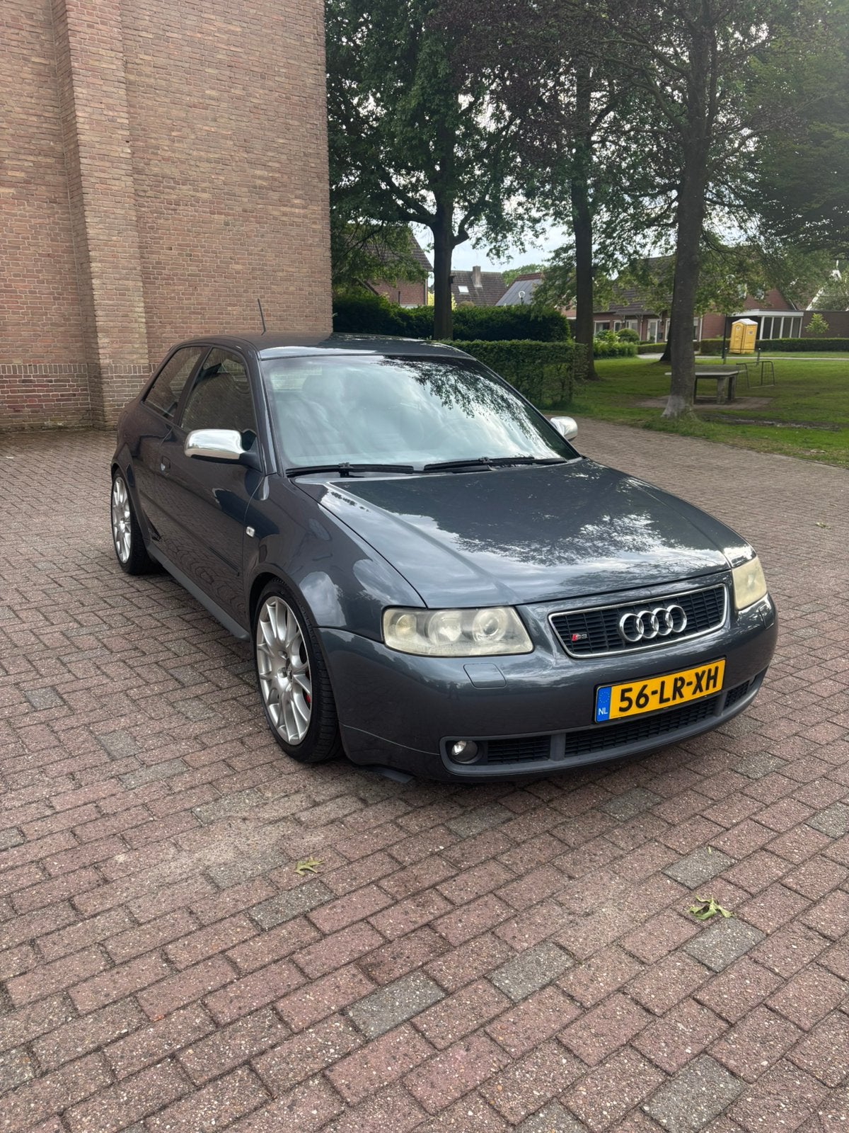 Audi S3 8L Facelift – Dolphin Grey Metallic – 2003, Auto's, Zwart, 4 cilinders, Handgeschakeld, Vierwielaandrijving