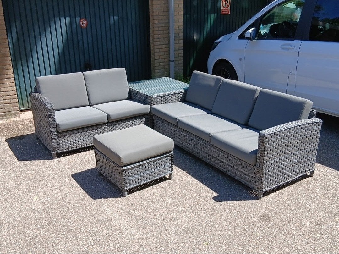 Loungeset 4 Seasons Outdoor., Ophalen of Verzenden, Zo goed als nieuw, Wicker