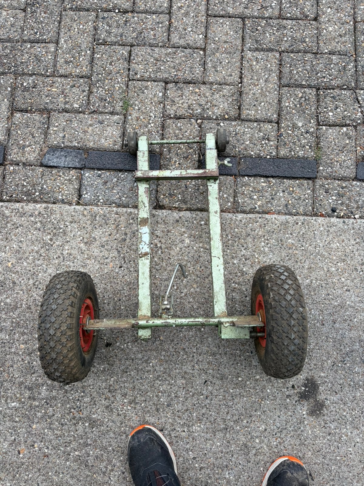 Hummel wieltjes transportkar, Ophalen of Verzenden, Zo goed als nieuw, 1200 watt of meer, Overige typen