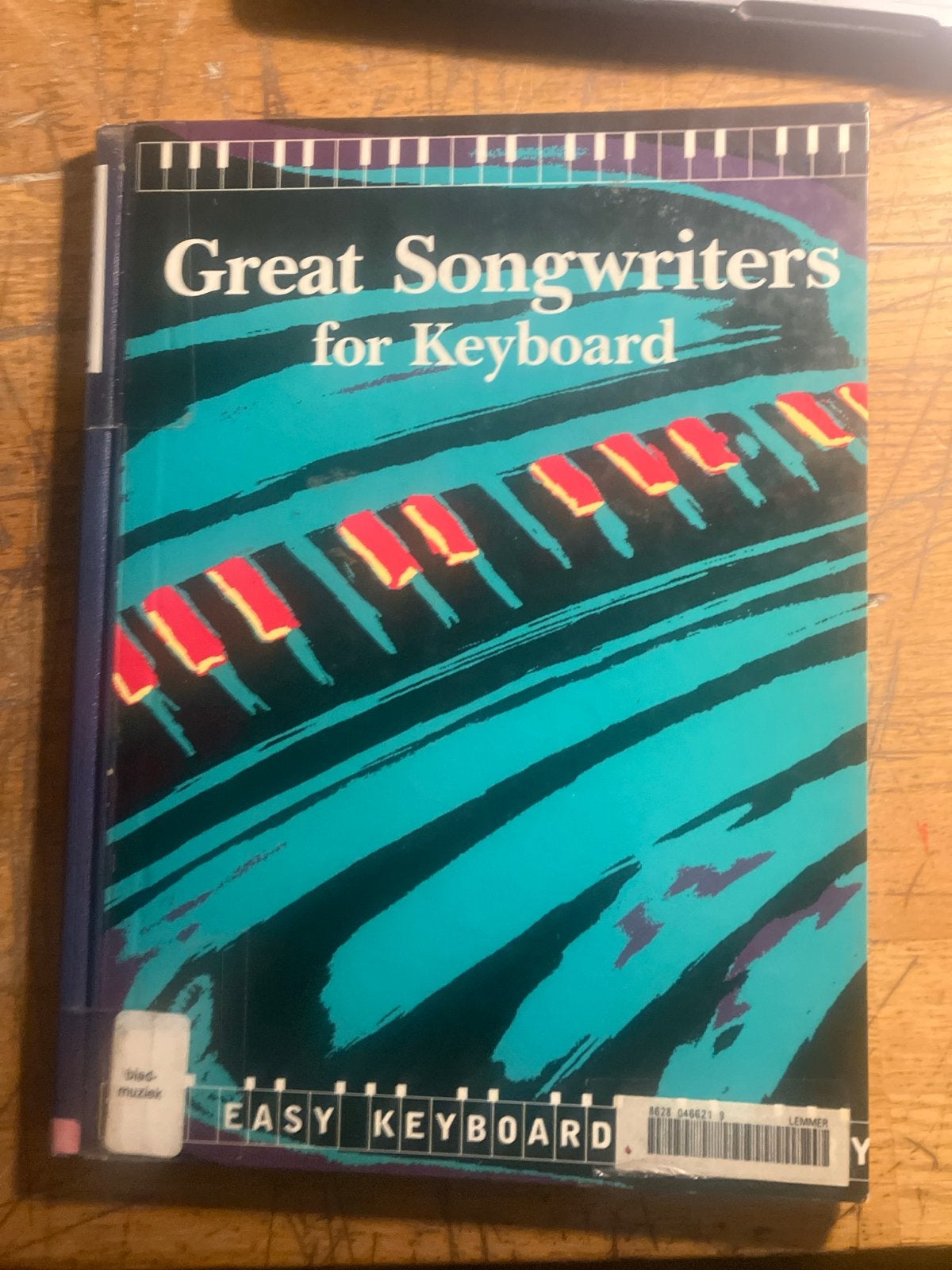 Great Songwriters for Keyboard - Easy Keyboard, Muziek en Instrumenten, Bladmuziek, Gebruikt, Ophalen of Verzenden, Artiest of Componist