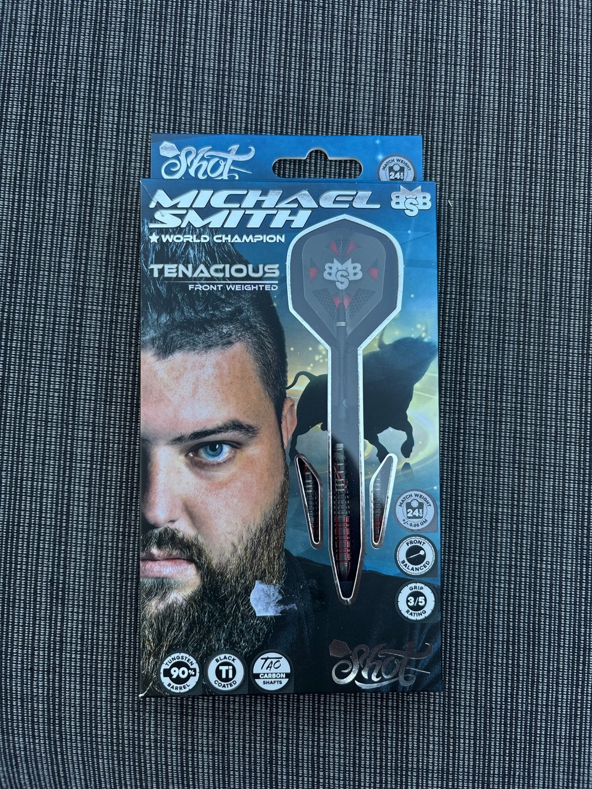 Shot Michael Smith Tenacious Darts - Nieuw, Sport en Fitness, Darts, Ophalen of Verzenden, Zo goed als nieuw, Pijlen