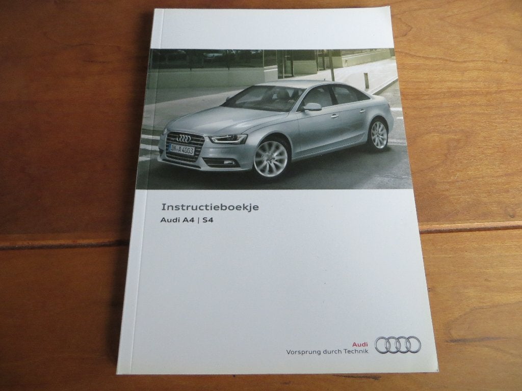 Instructieboek Audi A4, A4 Avant, A4 Allroad, Audi S4 2011, Ophalen of Verzenden