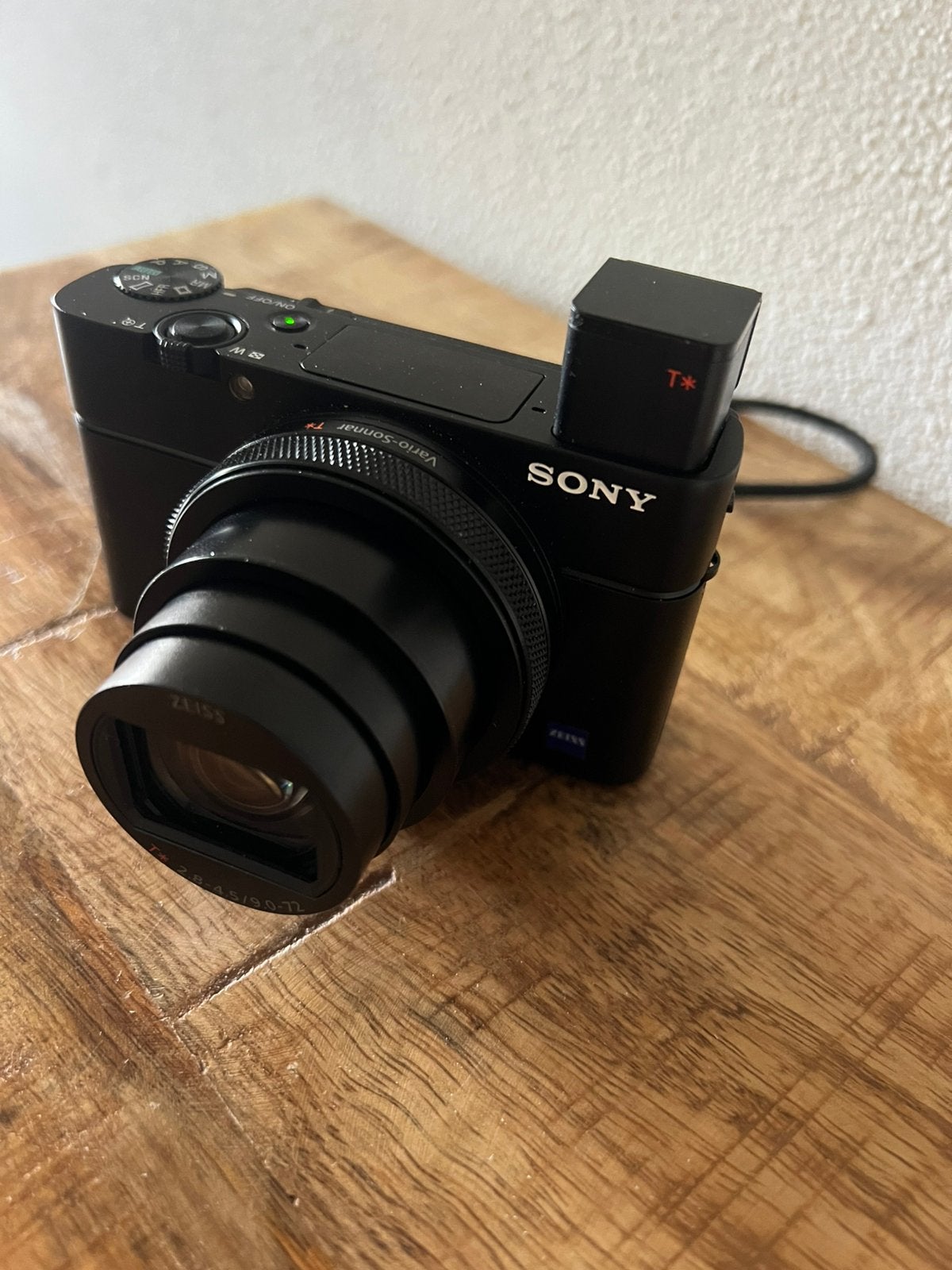 Sony. RX100-vii- zwart., Accu, Ophalen of Verzenden, Zo goed als nieuw, Compactcamera