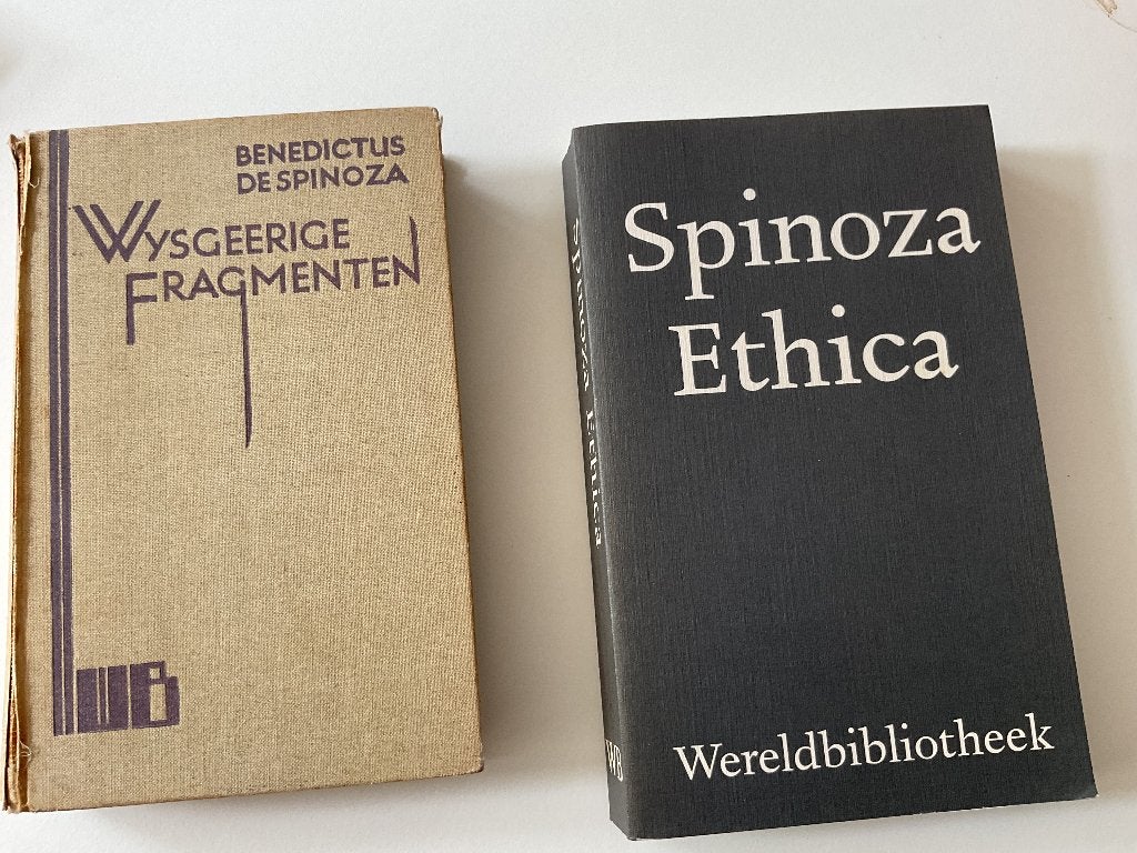 Spinoza Ethica wereldbibliotheek uitgave van 1932 en 1979, Gelezen, Wijsbegeerte of Ethiek, Ophalen of Verzenden, Barouch Spinoza