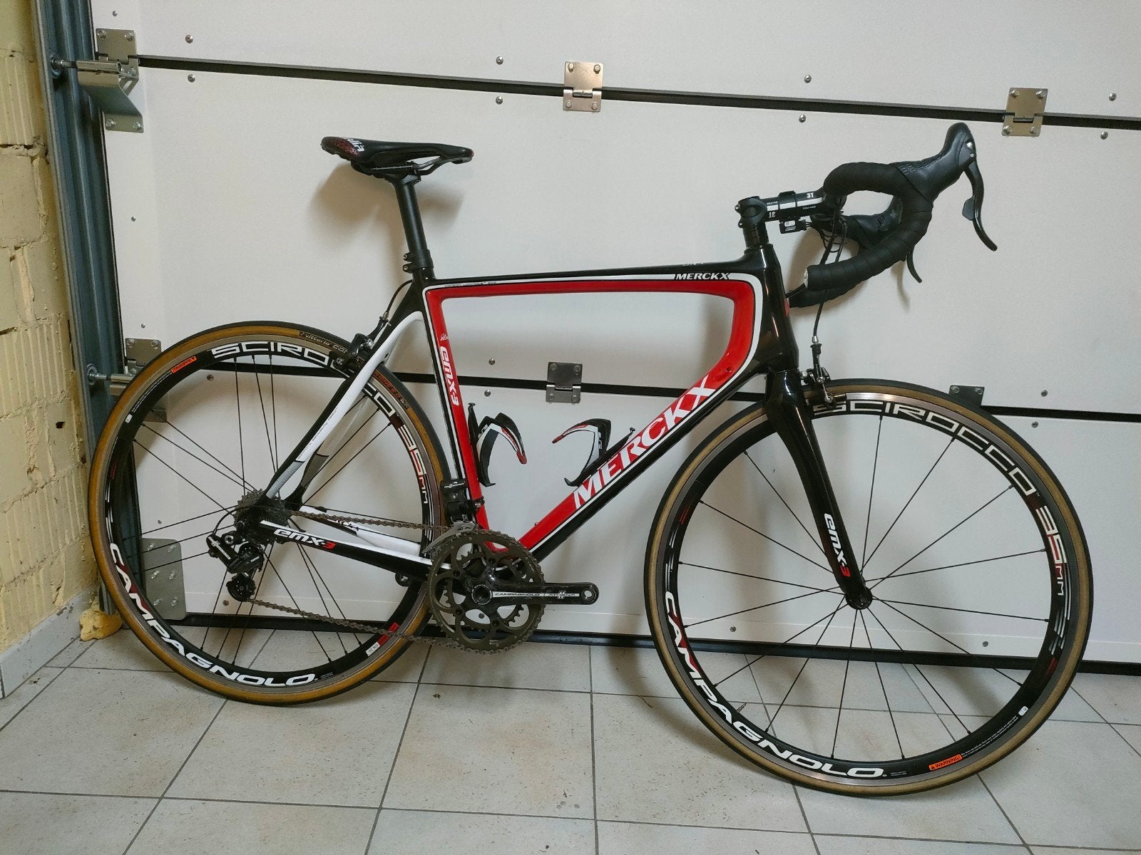 Eddy Merckx EMX3 elektronisch schakelen Campagnolo AthenaEPS, 28 inch, Carbon, Zo goed als nieuw, 57 tot 61 cm