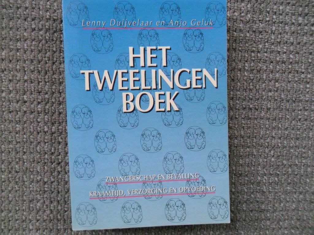 Het tweelingenboek: zwangerschap en bevalling, kraamtijd,, Ophalen of Verzenden, Zo goed als nieuw, Zwangerschap en Bevalling