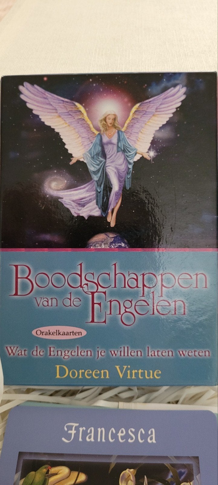 Boodschappen van de Engelen Orakelkaarten - Doreen Virtue, Spiritualiteit algemeen, Overige typen, Ophalen of Verzenden, Zo goed als nieuw