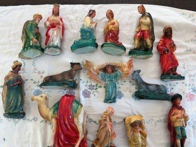 oude kerstgroep, Ophalen