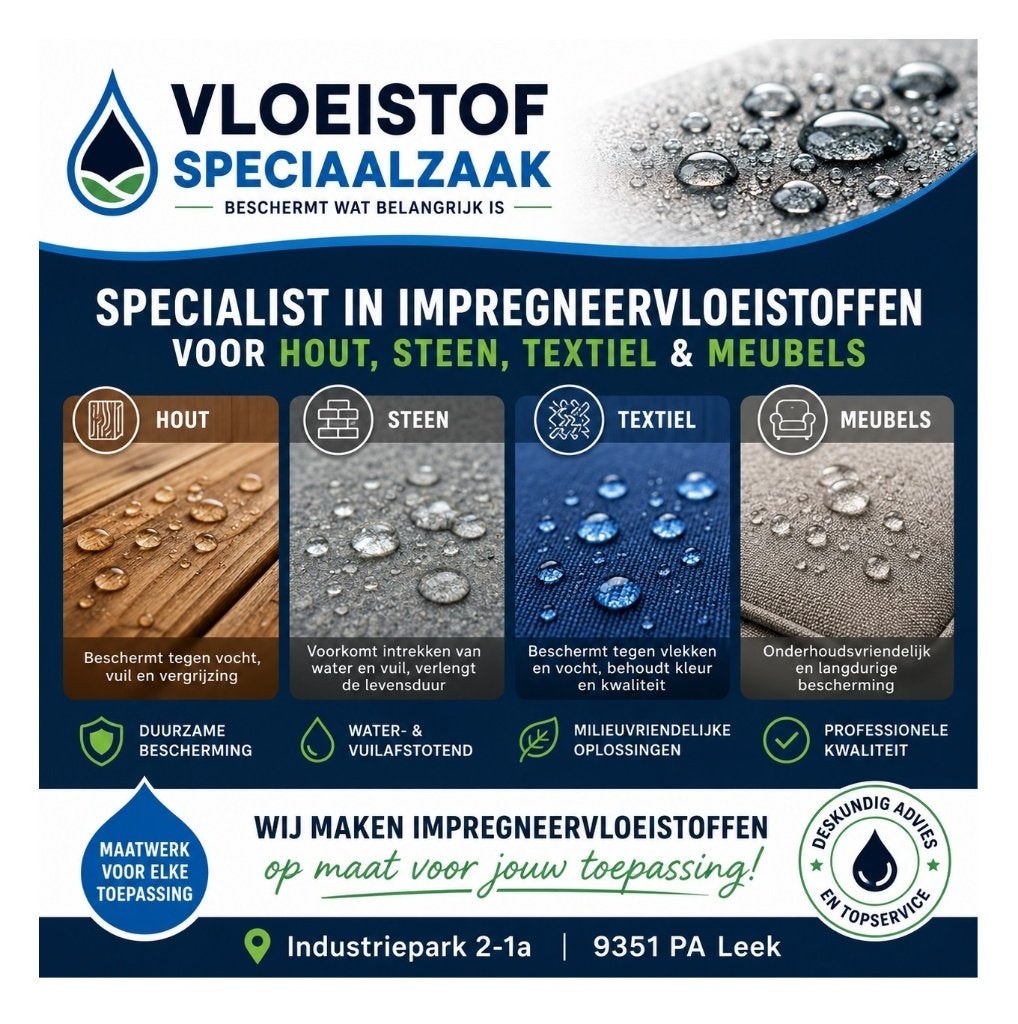 Impregneermiddel impregneer middel hout steen textiel, Ophalen, Nieuw