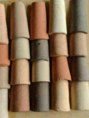 Handgemaakte keramische Franse dakpannen voor poppenhuis, Ophalen, Nieuw, Overige typen