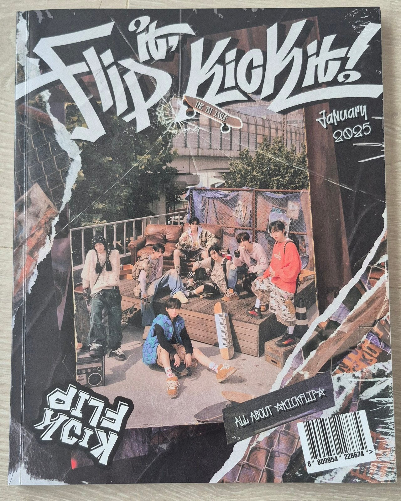 Kickflip debut album: Flip it, Kick it, Eén comic, Overige gebieden, Kickflip, Ophalen of Verzenden
