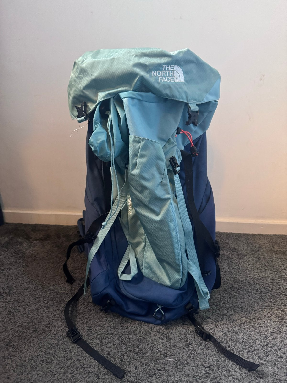 The North Face Terra 55 Trekking Rugzak, 40 cm of meer, Gebruikt, Trekking, 60 cm of meer