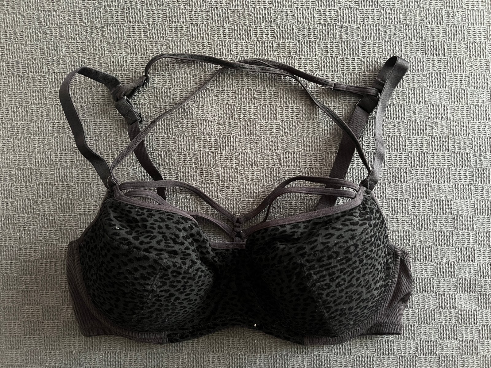 Marlies Dekkers BH, 80D panterprint in reliëf, Verzenden, Zwart, BH