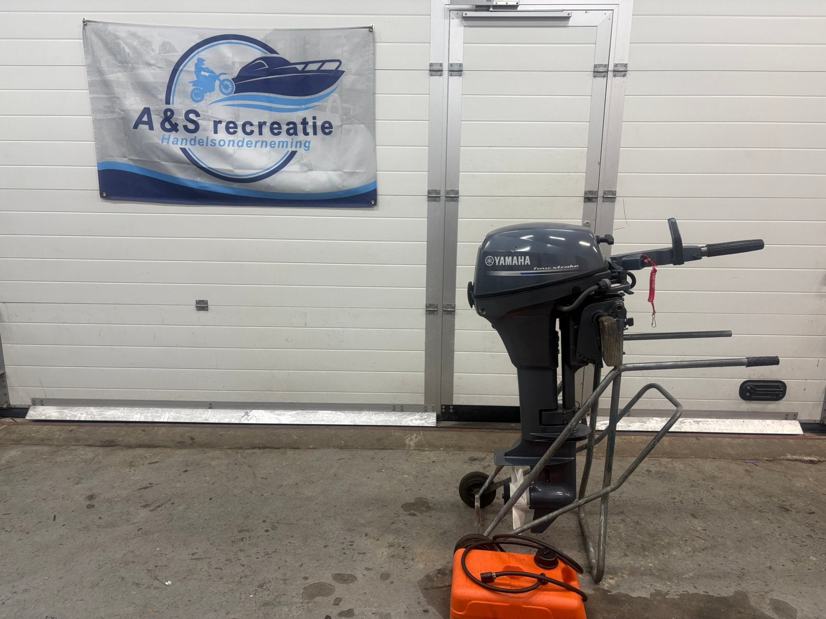 Yamaha 9.9 pk 4 takt / Knuppelbesturing / 2012 / Langstaart, Gebruikt, 5 tot 10 pk, Viertaktmotor, Ophalen of Verzenden