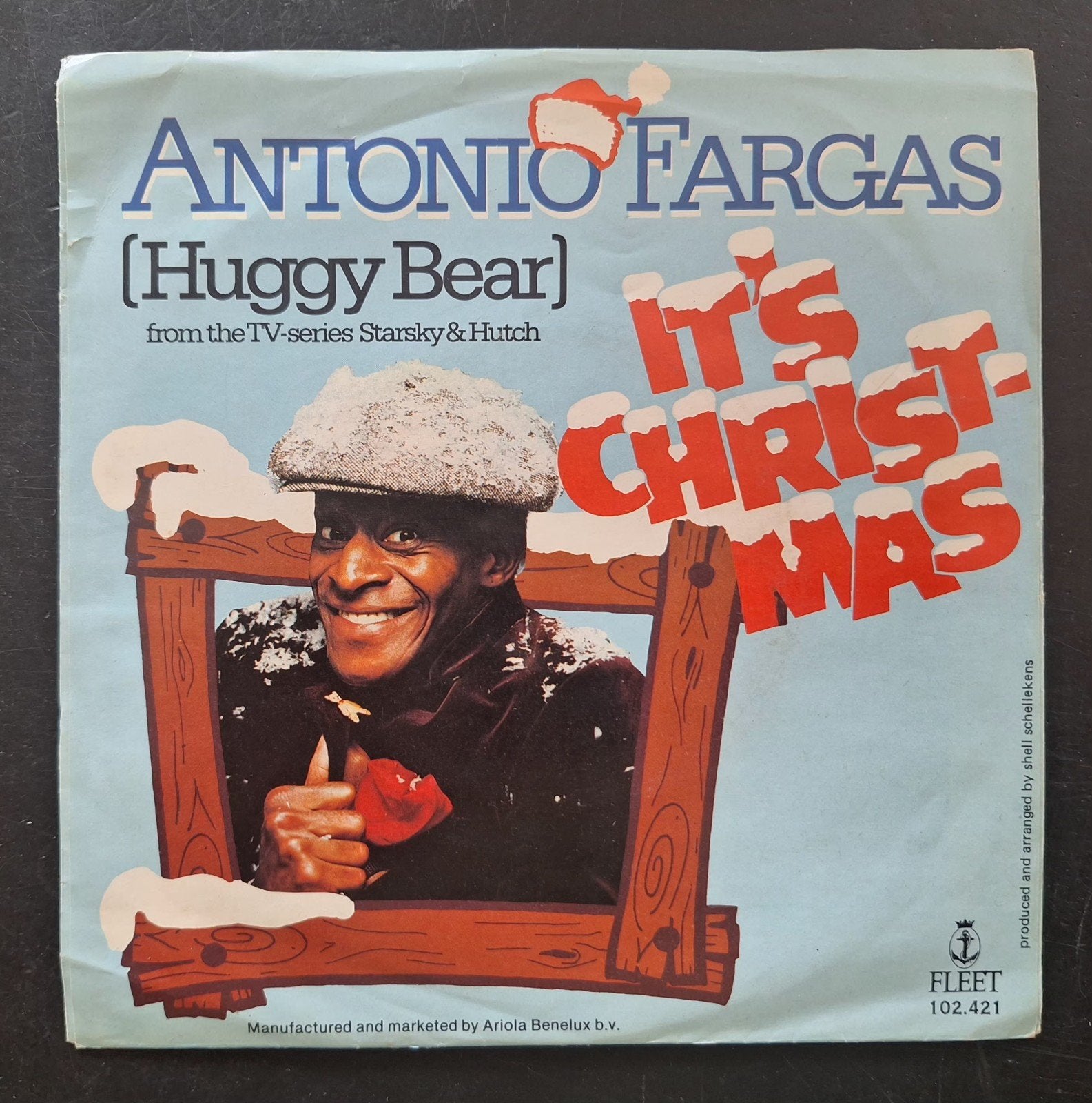 7"/SINGLE  ANTONIO FARGAS (Huggy Bear) - It's Christmas, Ophalen of Verzenden, Gebruikt, Pop