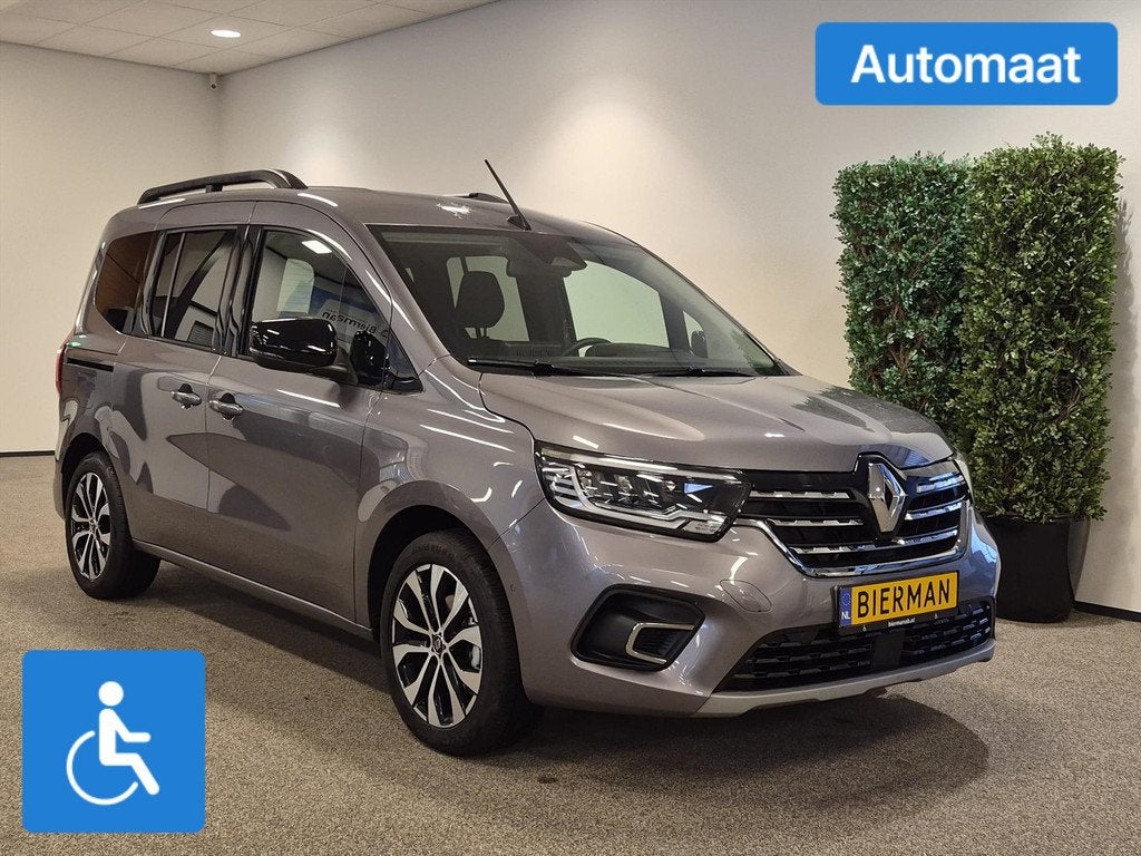 Renault Kangoo L1 Rolstoelauto Automaat 4+1, Automaat, 12 maanden, Gebruikt, Zwart