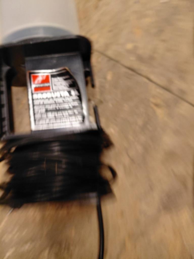 Bouwlamp / Werkspot met stopcontact en kabelhaspel, Ophalen, Gebruikt, Minder dan 50 watt, Lamp met armatuur