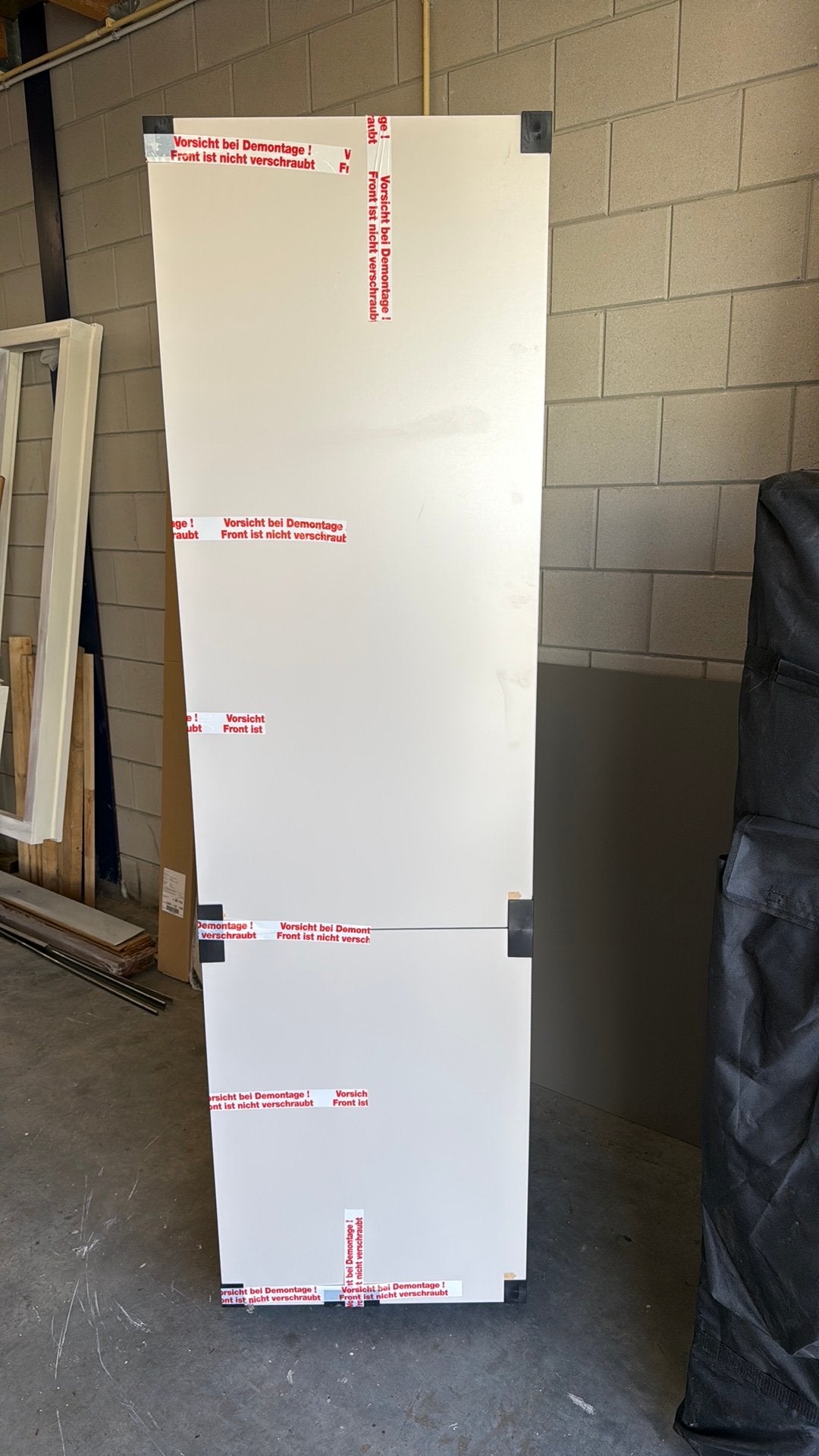 Inbouwkast voor grote koelkast/vriezer (178cm), Ophalen, Overige materialen, 200 cm of meer, Nieuw