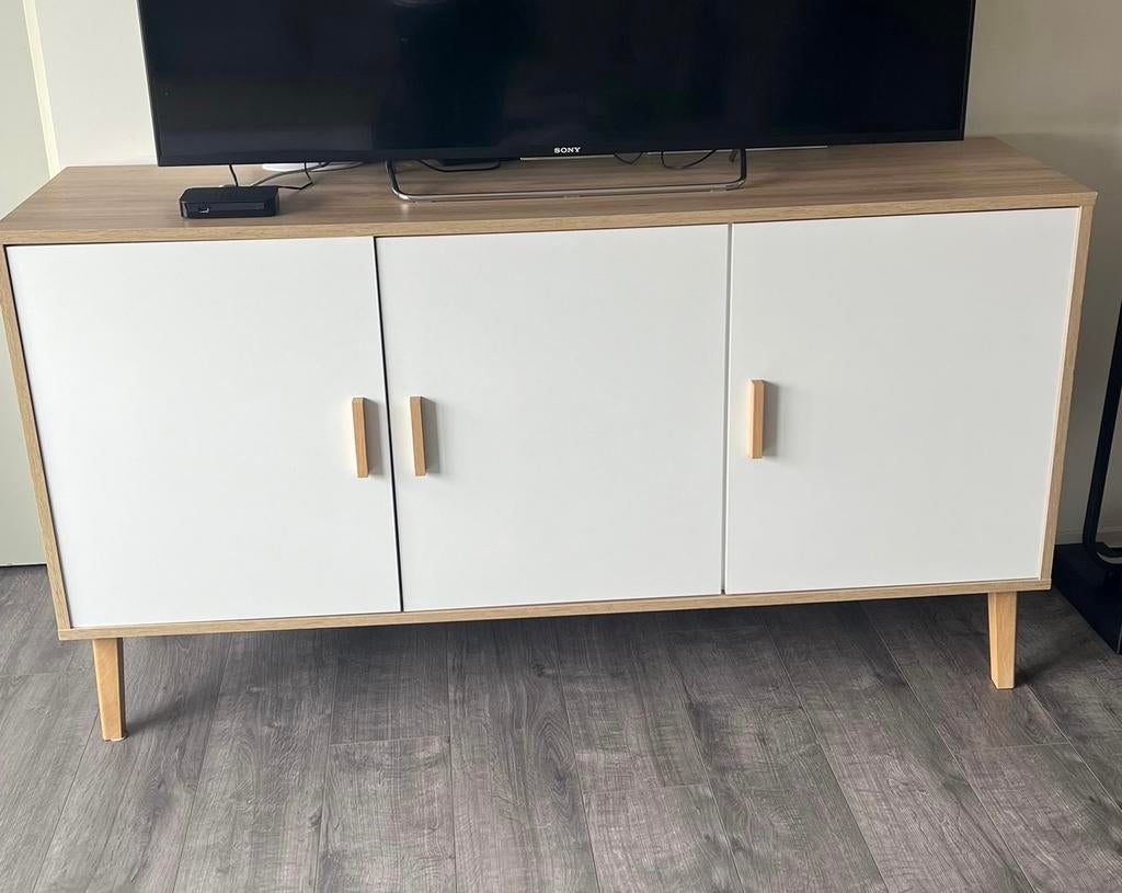 JYSK Dressoir - Zo goed als nieuw (B155 x H84 x D42 cm), Ophalen, 150 tot 200 cm, Zo goed als nieuw, 25 tot 50 cm
