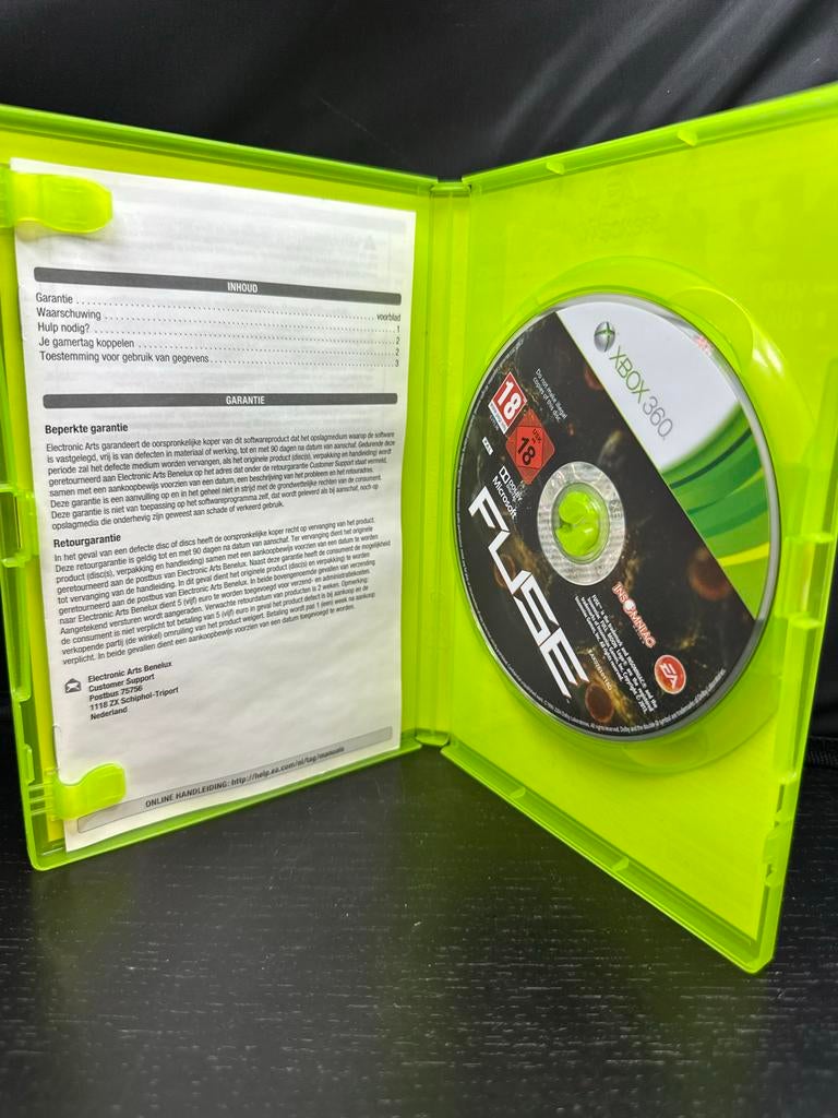 Fuse - Xbox 360, Spelcomputers en Games, Vanaf 18 jaar, Shooter, Eén computer, Ophalen of Verzenden