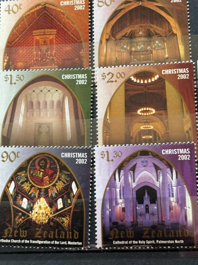 Kerst, Nieuw-Zeeland 2002, Ophalen of Verzenden, Postfris
