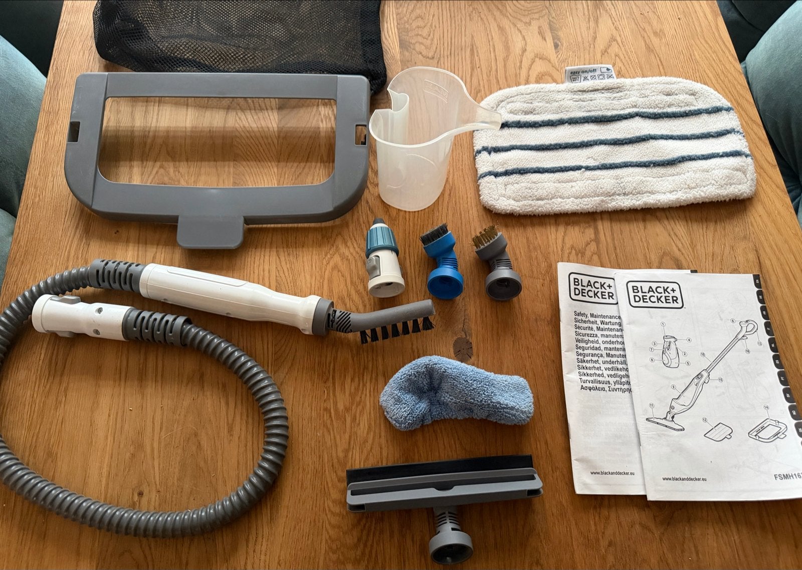 Black+Decker Stoomreiniger FSMH1621, Witgoed en Apparatuur, Ophalen, Zo goed als nieuw, Stoomreiniger