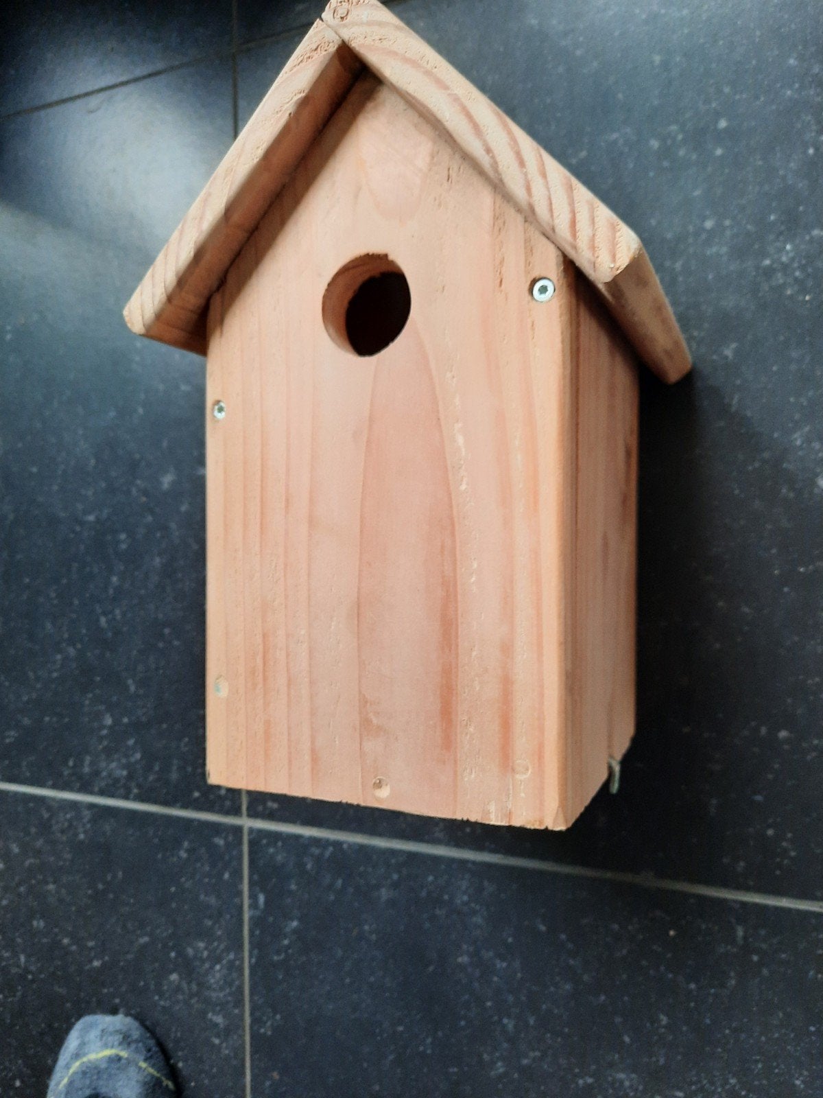 Vogelhuisje nestkast, Ophalen