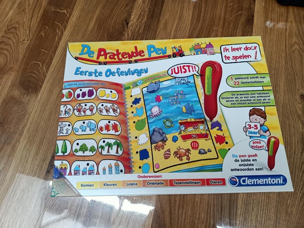 Clementoni de pratende pen 3-5 jaar, Kinderen en Baby's, Speelgoed | Educatief en Creatief, Ophalen of Verzenden, Nieuw